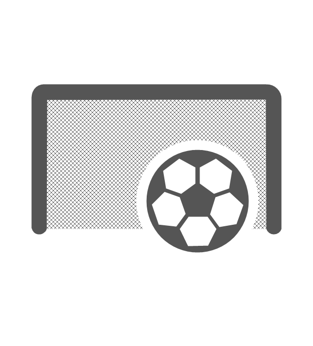 Bar Graph | Soccer pictograms - Vector stencils library | Bar ...