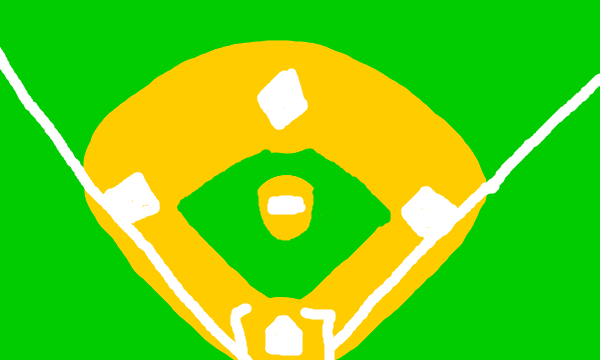 Baseball Field Drawing