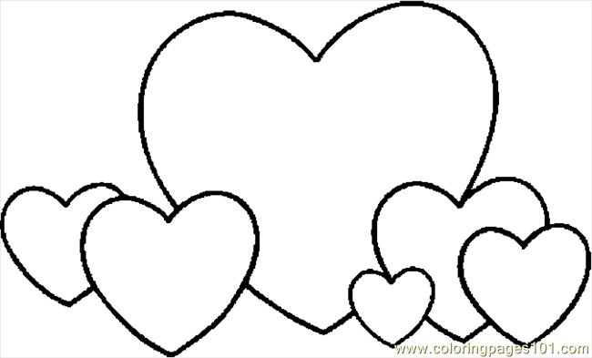 free printable heart coloring pages heart coloring pages printable ...