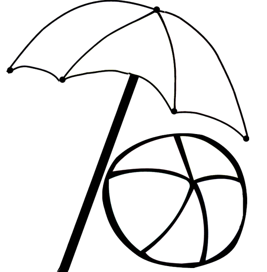 Cartoon Beach Umbrella | Free Download Clip Art | Free Clip Art ...