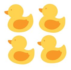 Baby Rubber Ducky Clipart