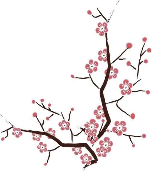 Cherry Blossom Vector - ClipArt Best