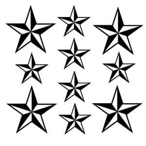 Nautical Star Sticker Decal Pic 15