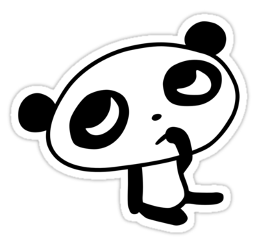 Cute Kawaii Panda" Stickers by no-doubt | Redbubble