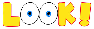 Vision Clipart Image - Two Eyes Where the Os Should Be In the Word ...
