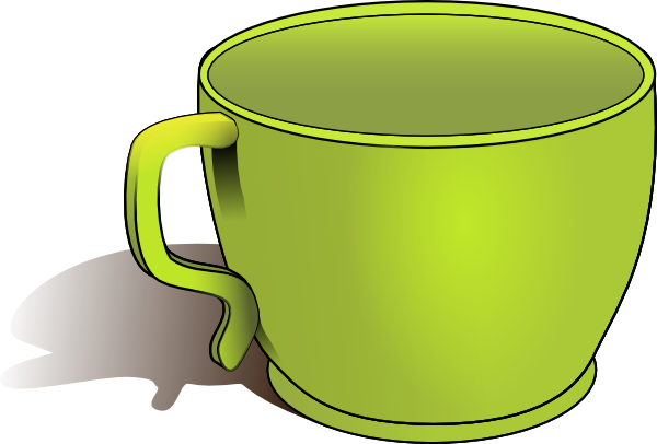 Cup Clipart Black And White - Free Clipart Images