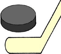 6 hockey puck clipart. - Free Clipart Images