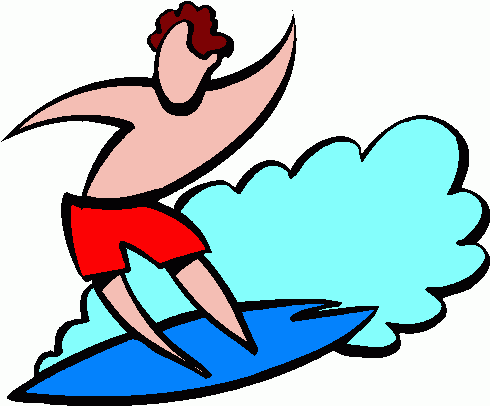 Surfing Clip Art - Free Clipart Images
