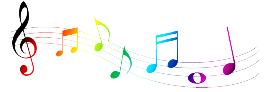 Colorful Musical Notes Png - Free Clipart Images