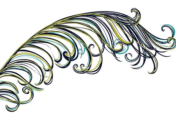 Peacock Feather Clip Art ~ Illustrations on Creative Market