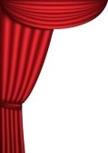 Open red theater curtain, - Free Clipart Images