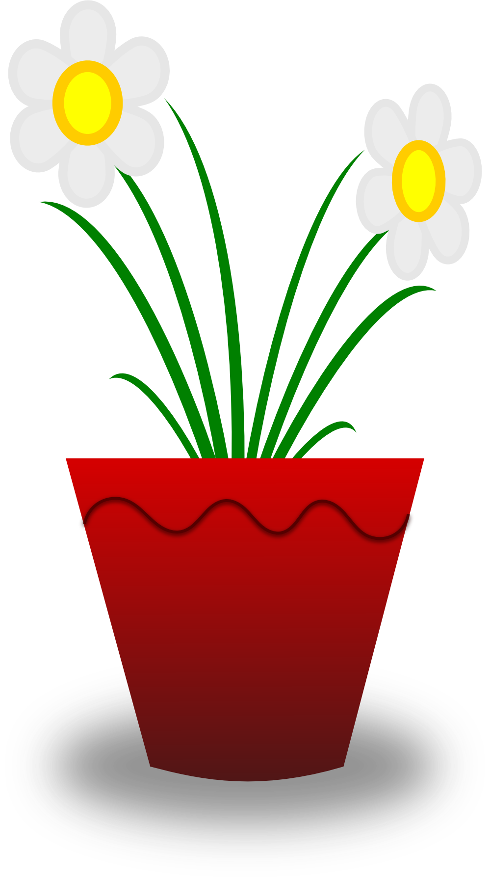 Flower Pots Clip Art - Vector Clip Art Online, Royalty Free ...