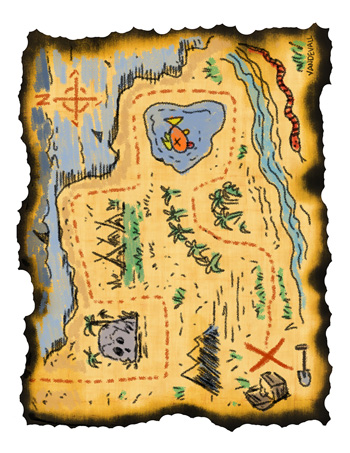 Treasure Map #1 - Tim's Printables