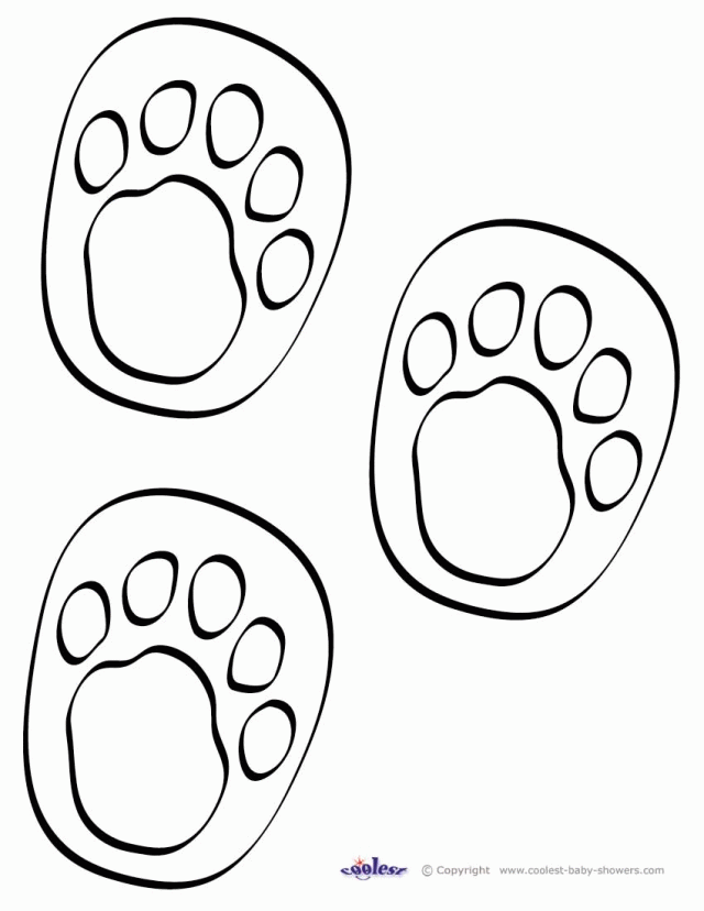 Dinosaur Footprint Coloring Pages - AZ Coloring Pages