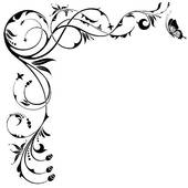 Victorian Scroll Corner Clip Art - Free Clipart Images
