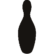 Bowling Pin Stencil - ClipArt Best