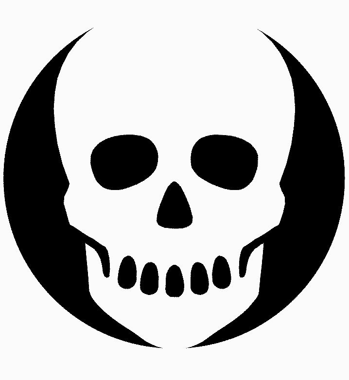 Skull Template for Halloween — Crafthubs