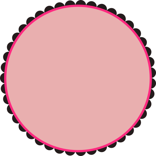 Circle Border Clipart Pink