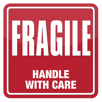 Fragile Handle With Care Label Clip Art, Vector Images ...