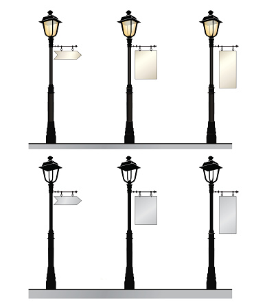 Street Light Clip Art, Vector Images & Illustrations