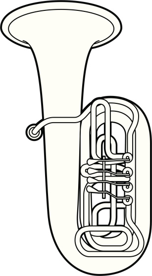 Tuba Clip Art, Vector Images & Illustrations