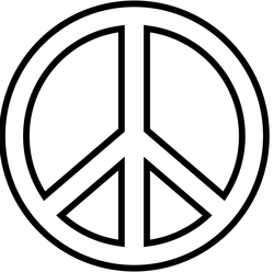 Peace symbols - PEACE