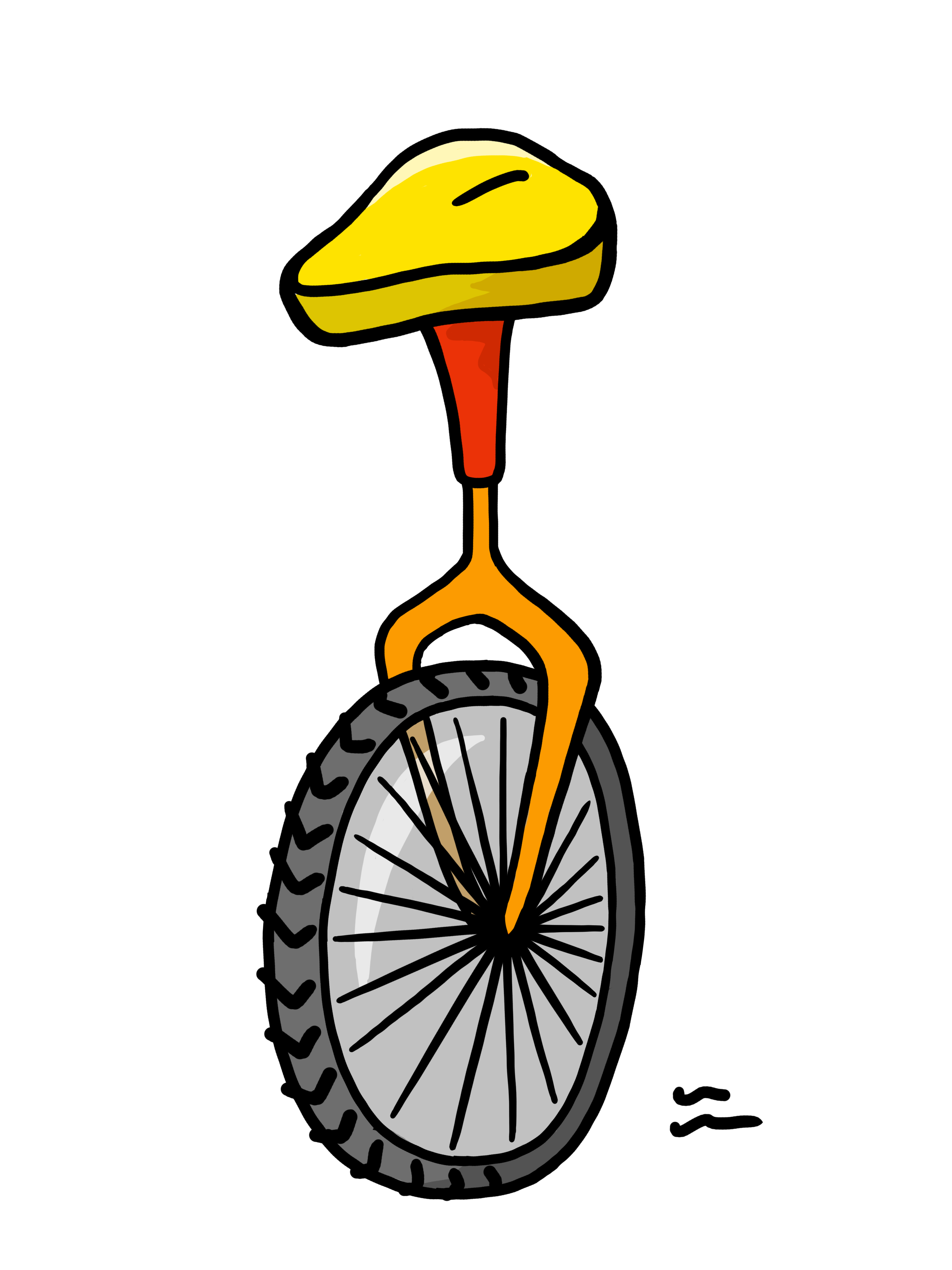 Unicycle Clipart