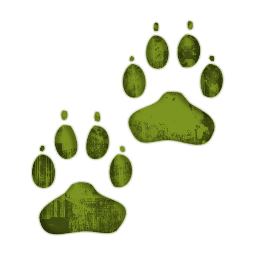 Green Dog Clipart