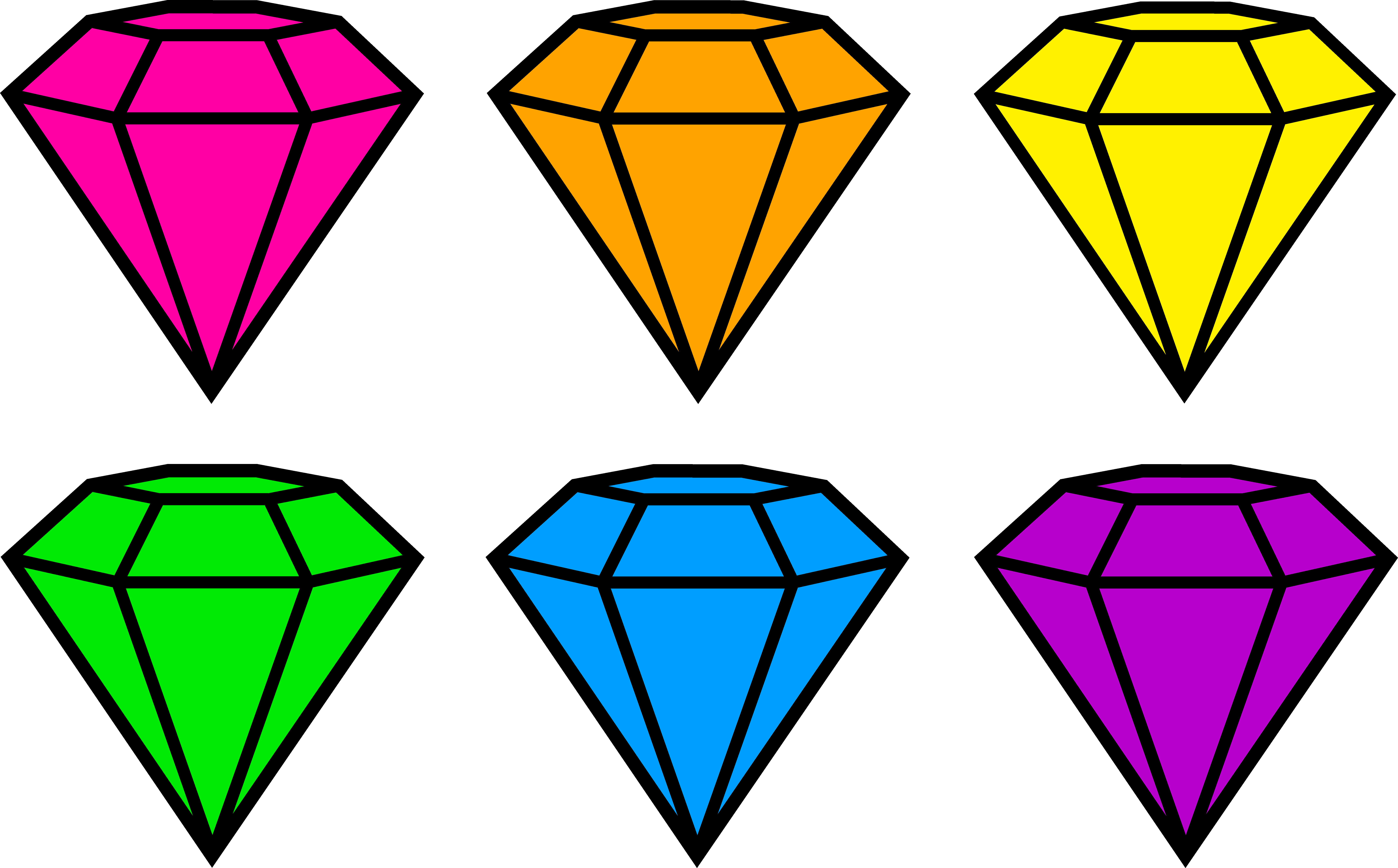 Cartoon diamond clip art diamond graphics clipart diamond icon ...