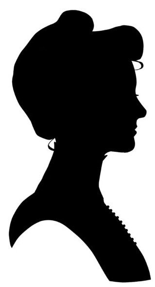 1000+ images about clipart - silhouettes heads...