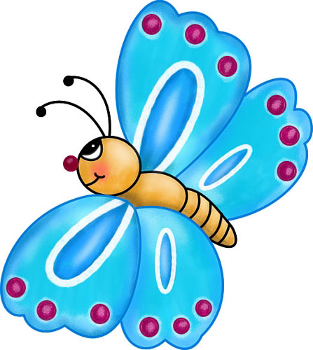 Small Cartoon Butterflies - ClipArt Best