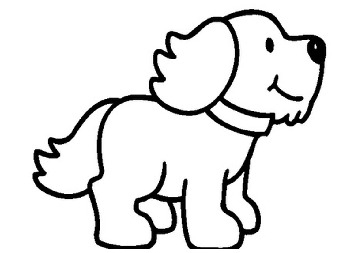 animals clipart to color