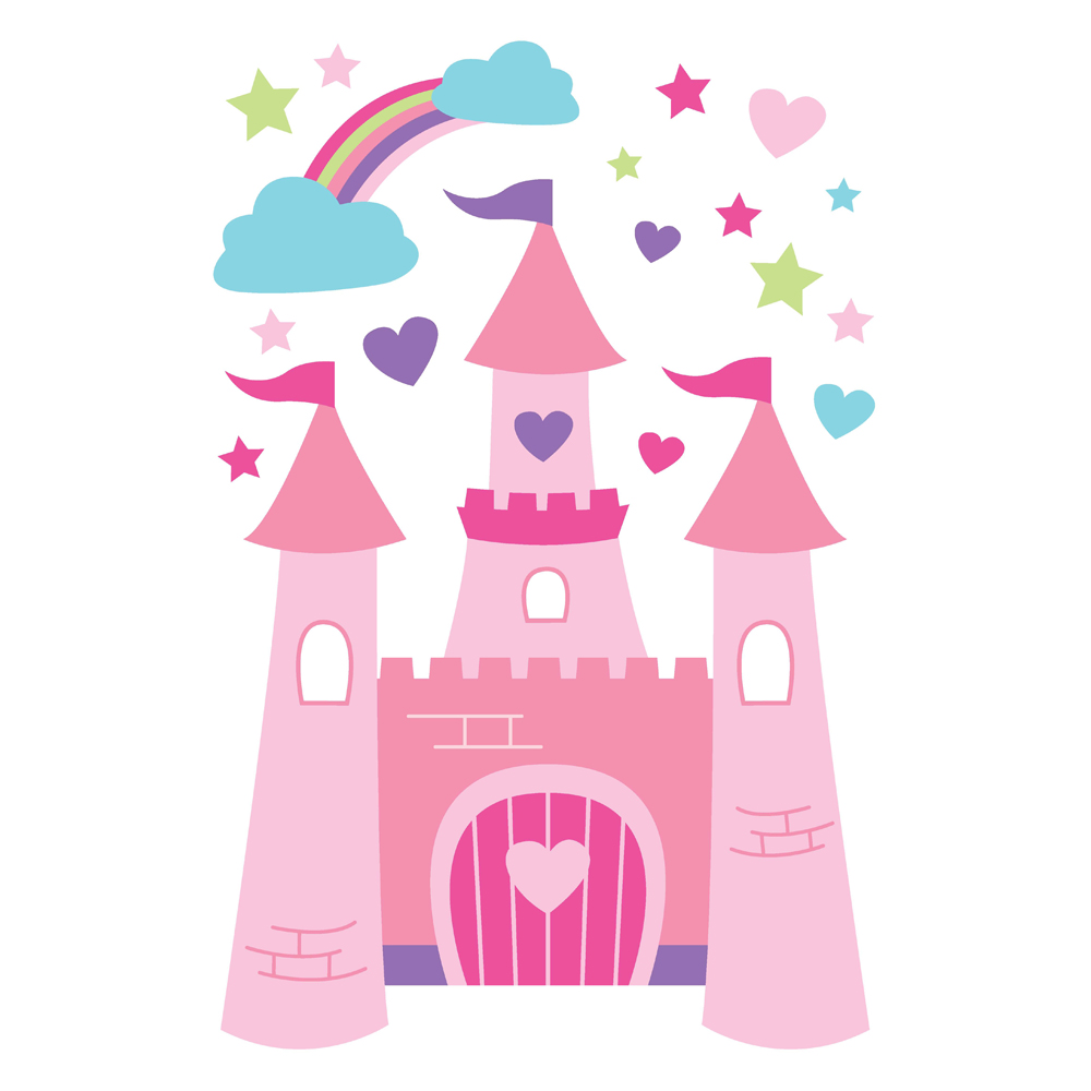 Disney Princess Castle Clipart