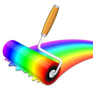 Rainbow Paint vector | FreeVectors.net