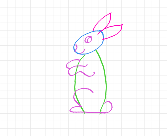 How to Draw a Rabbit