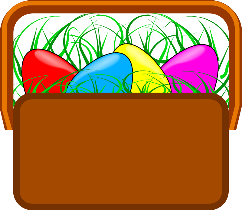 Clipart - Easter Basket Clipart