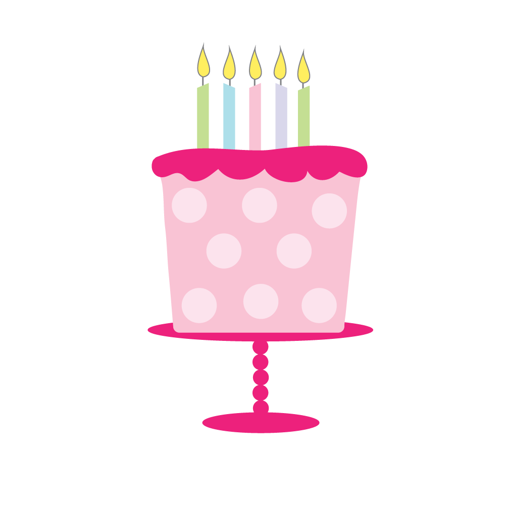 Pink Birthday Cake Clip Artfree Birthday Cake Clipart For Craft ...