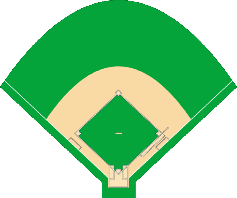 How To Draw A Baseball Field - ClipArt Best