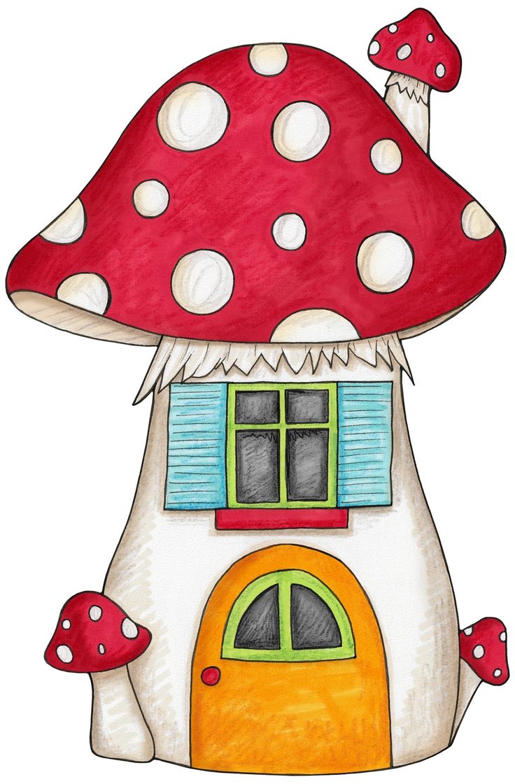 1000+ images about Houses Mushrooms, Shoes, Etc. Colour on ...