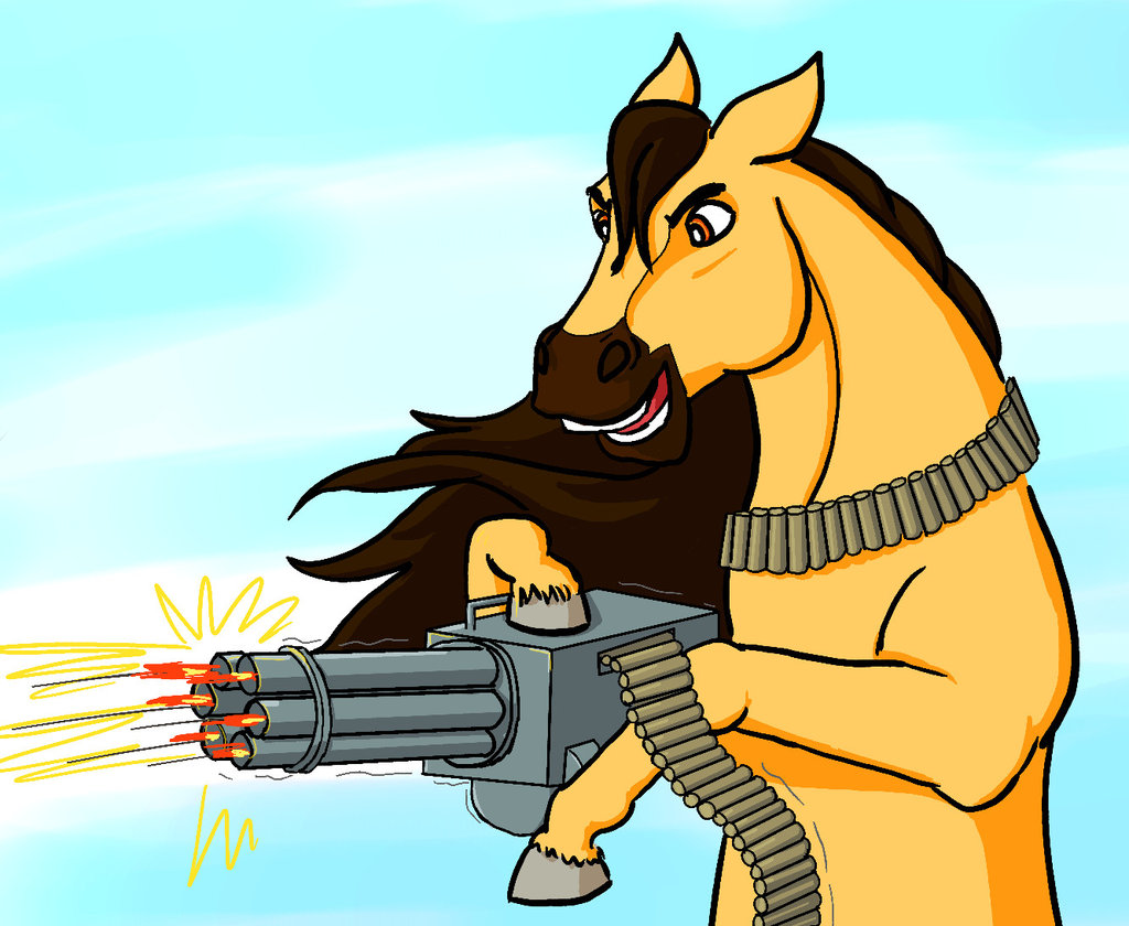 Spirit: Badass of the Cimarron by Flameshadow117 on DeviantArt