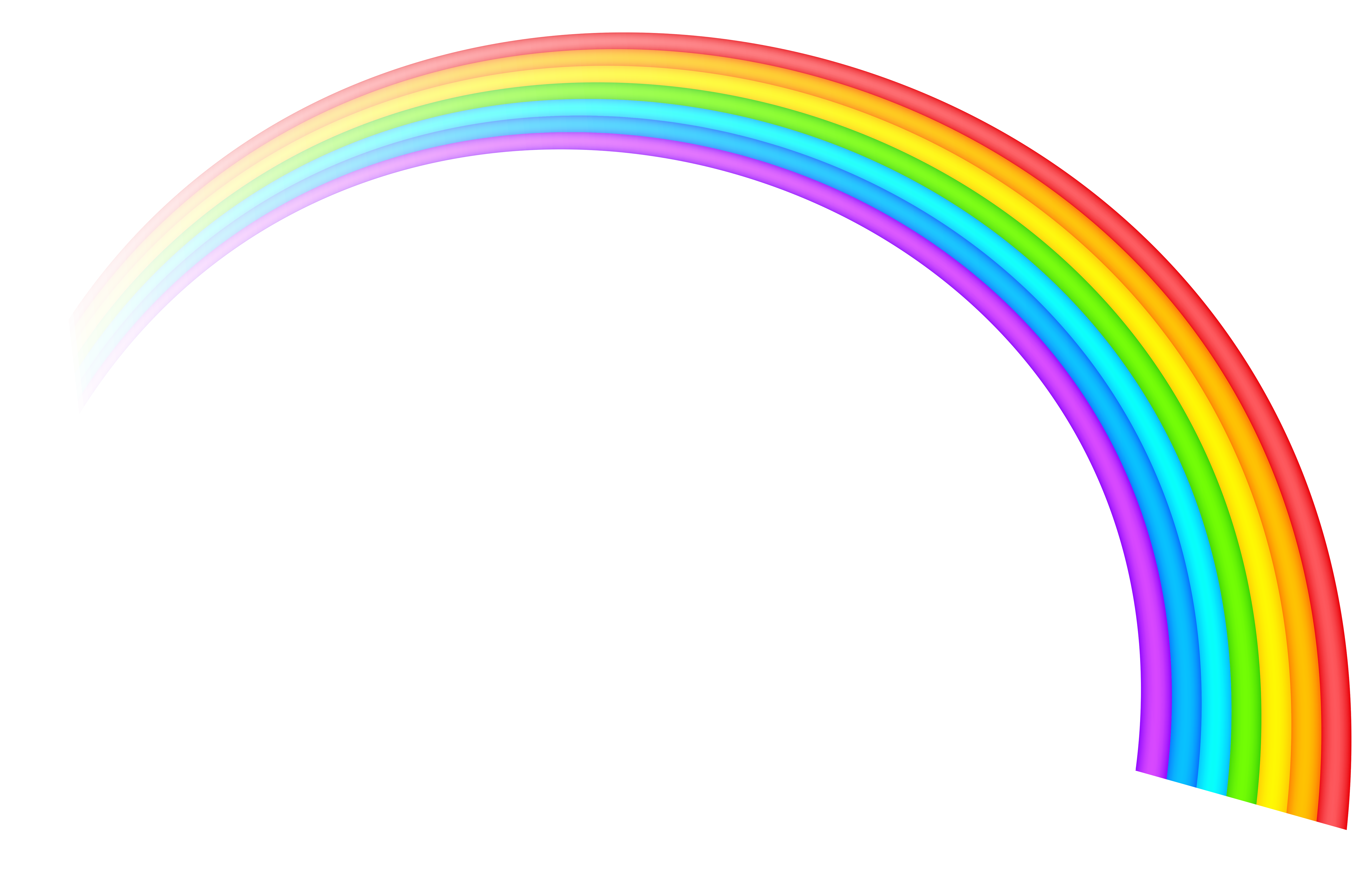 Rainbow Background Clipart