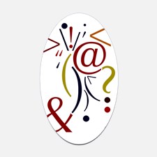 Punctuation Drawings Stickers | Punctuation Drawings Sticker ...