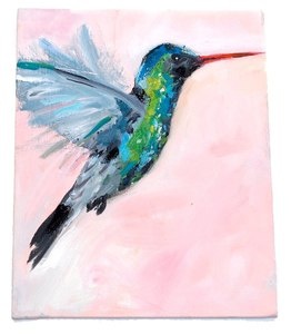 Hummingbird Painting | Paintings ...