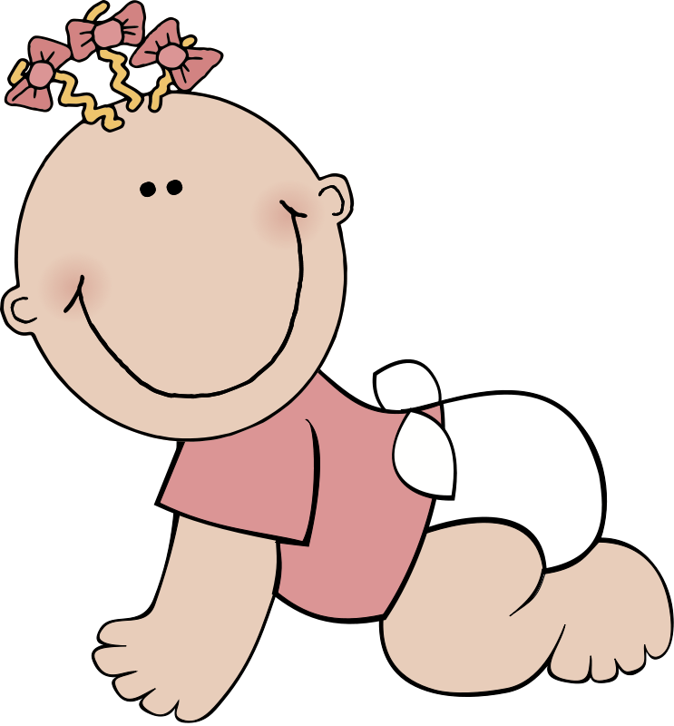 Baby Girl Nursery Clipart