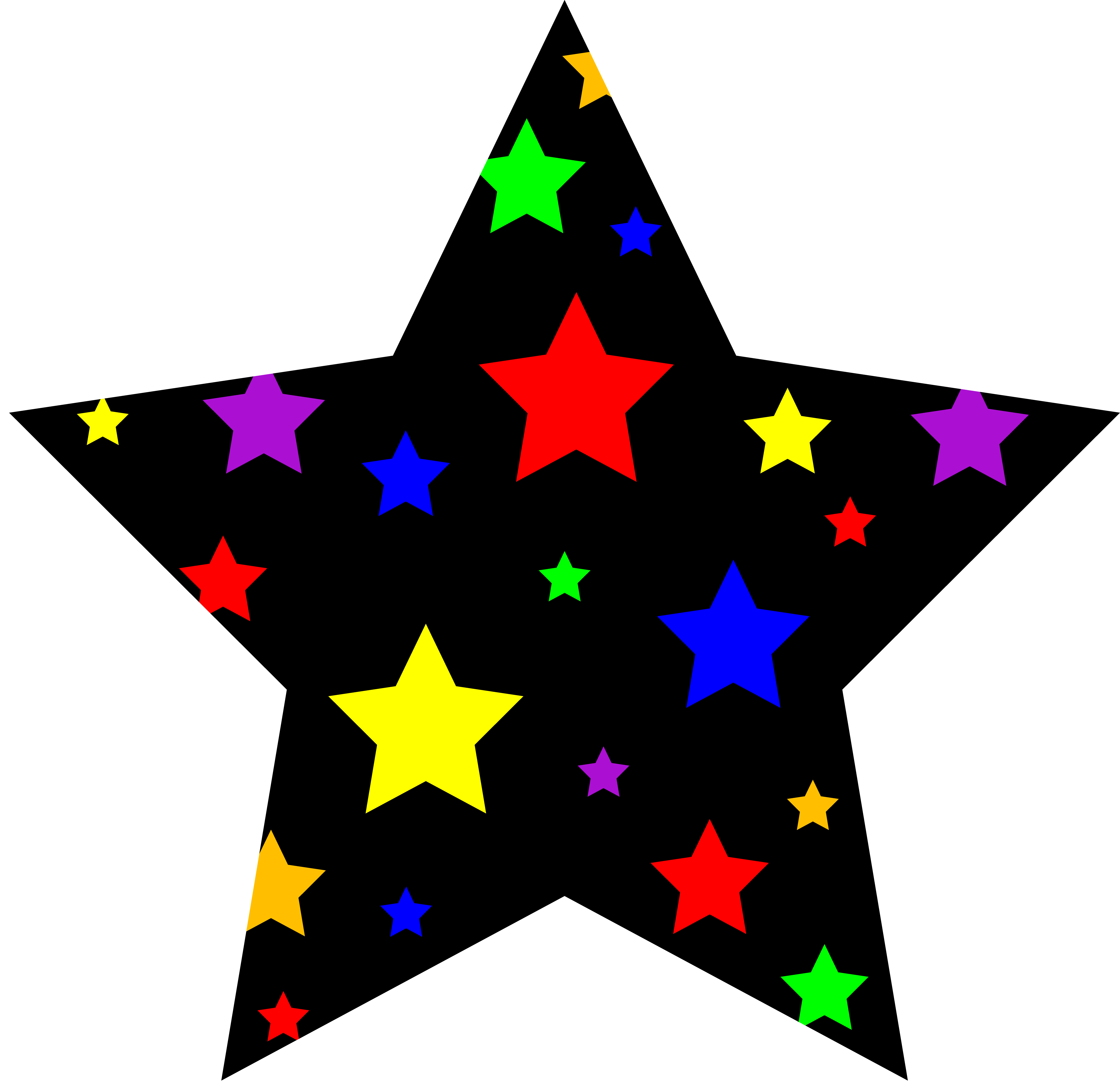 Black Stars Clipart | Free Download Clip Art | Free Clip Art | on ...