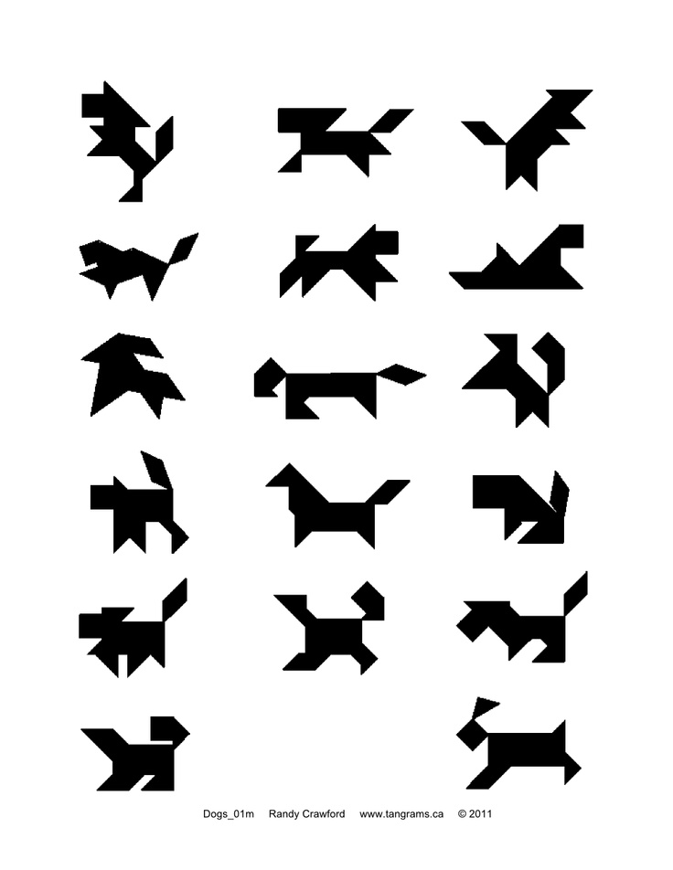 1000+ images about TANGRAM | Letter w, Animal design ...