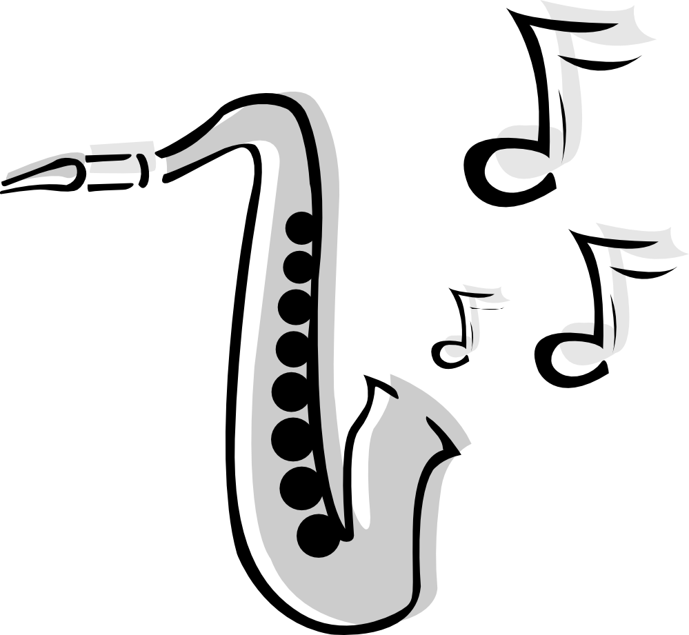 Saxophone Tattoo - ClipArt Best