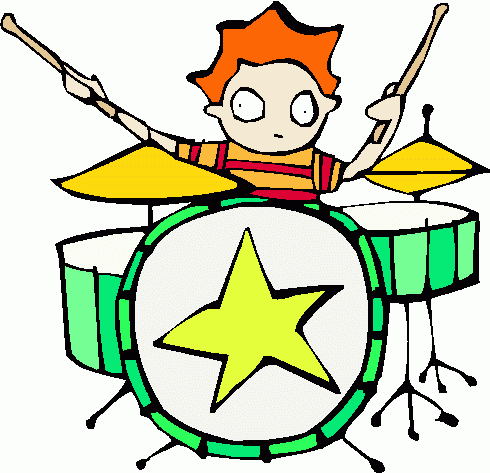 Drum Clipart Black And White - Free Clipart Images