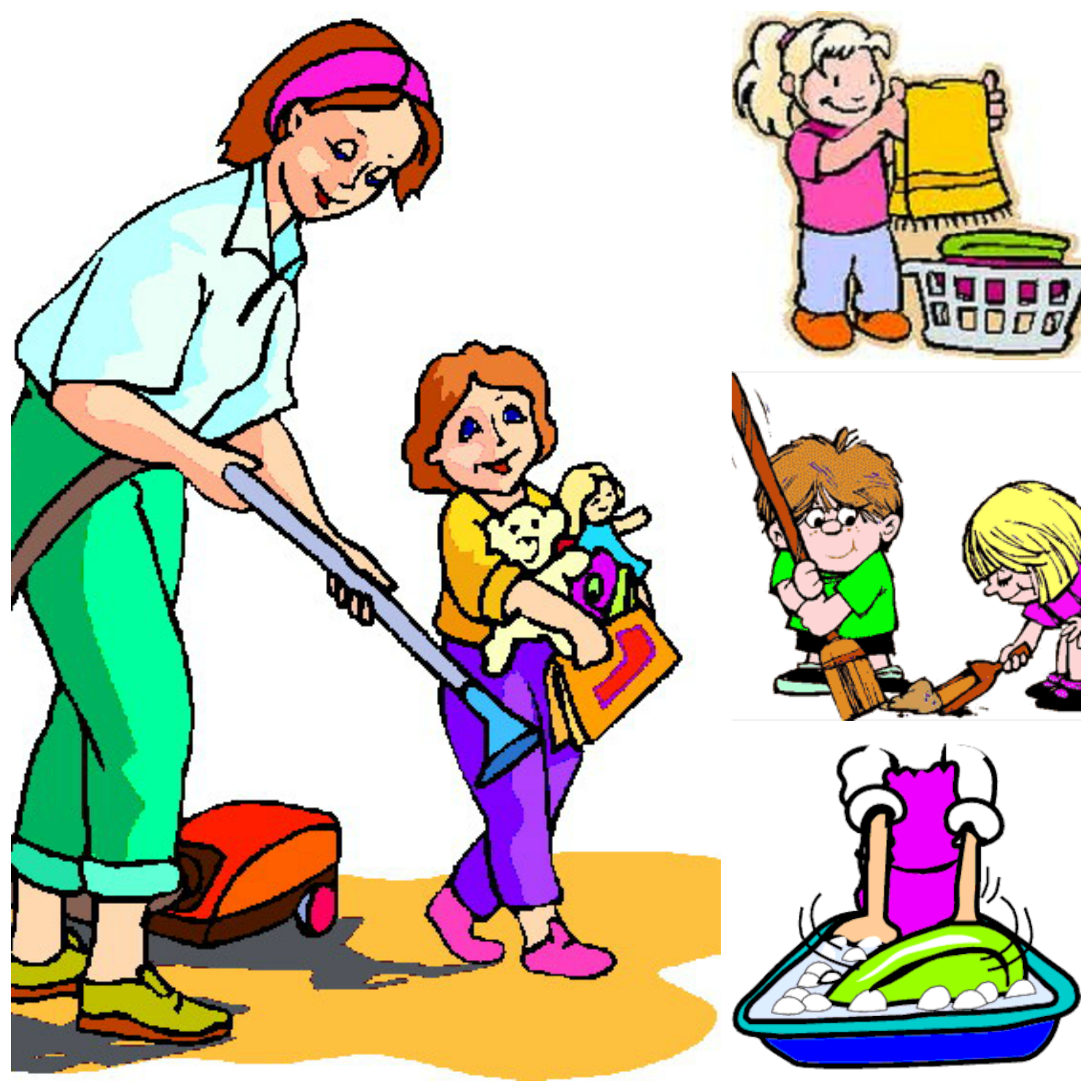 Handwash Chore Clipart - The Cliparts