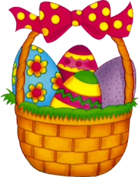 Clipart easter egg basket - ClipartFox